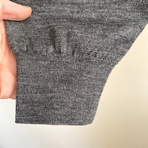 Hammer Made Merino Wool V-Neck Sweater - Picture 4 of 7